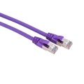 LinkIT S/FTP Patch Cat6a purple 1m AWG 26/7 | LSZH | Snagless