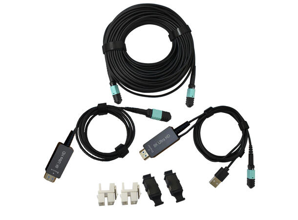 Stoltzen MPO-HDMI Kit 25 m HDMI2.1 over MPO Cabel kit 