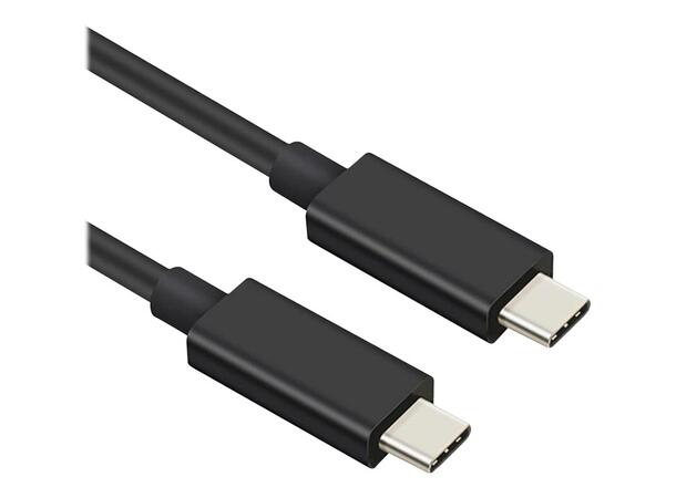 Elivi USB4 C til C Cable 1,5 meter Svart, Gen3, 40gbps/100W, 8K 60Hz 