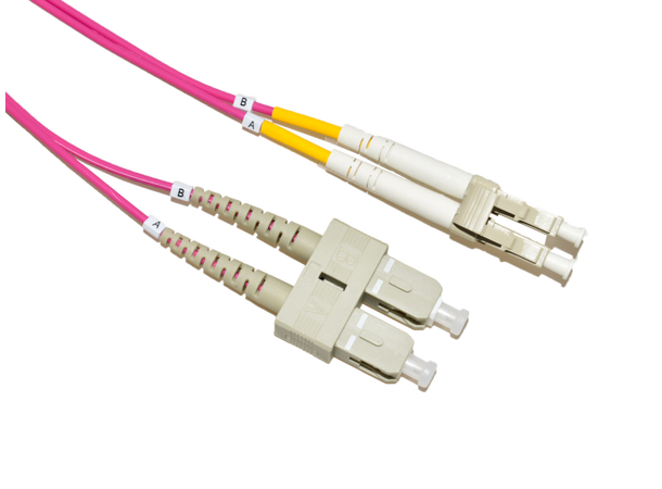 LinkIT fiber patch OM4 LC/SC 3m Duplex | MM | LSZH 