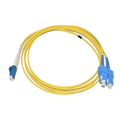 LinkIT fibersnor OS2 LC/SC 13m Duplex | SM | LSZH | Yellow