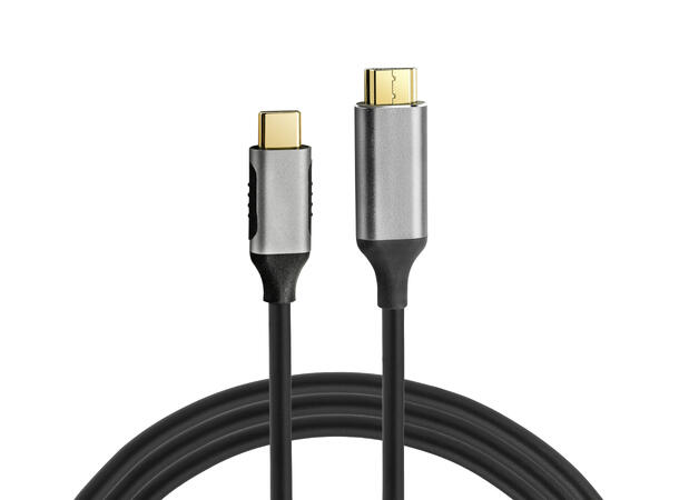 Elivi USB C till HDMI kabel 2 meter Svart, 4k@60hz 