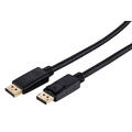 LinkIT DisplayPort kabel 1 m 4K@60Hz 28 AWG svart version 1.2, LSZH