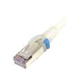 Siemon Patch Cable Cat.6A S/FTP White 5m Clear Boot| LSZH