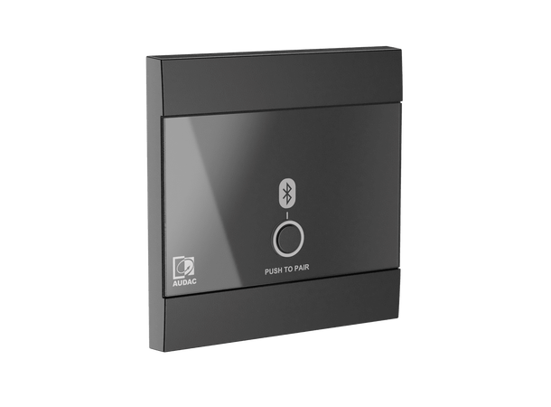 Audac Wallpanel WP220/B Black Universal Wallpanel with Bluetooth 5.0 