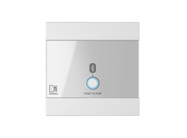 Audac Wallpanel WP220/W White Univeral Wallpanel with Bluetooth 5.0 