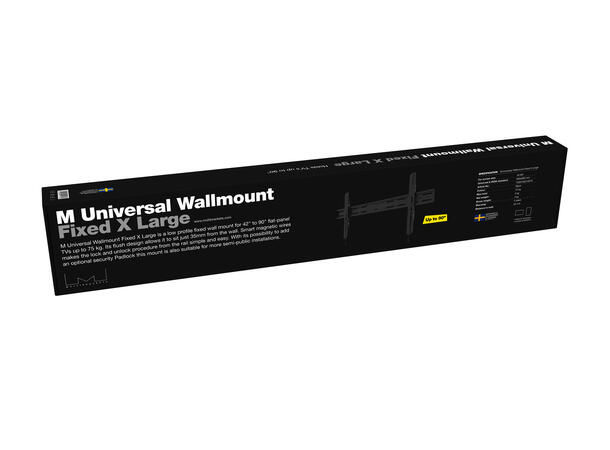 M Universal Wallmount Fixed X Large 