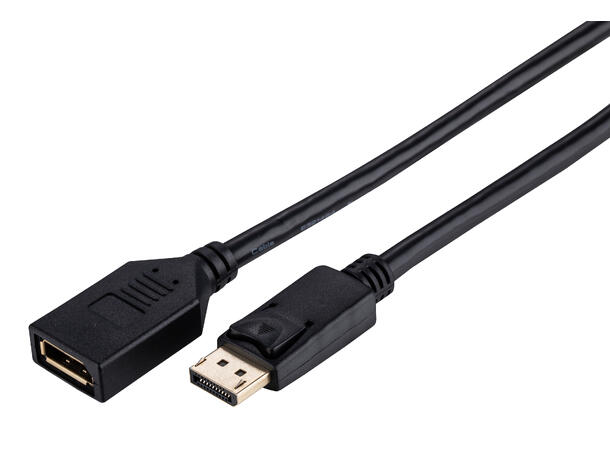 LinkIT Displayport cable 1.2m-F 2|0 m 4K x 2K@60Hz 30 AWG Black version 1.2 