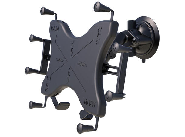 RAM Mount X-Grip Large Tablet Mount With Twist-Lock Suction Cup Base 