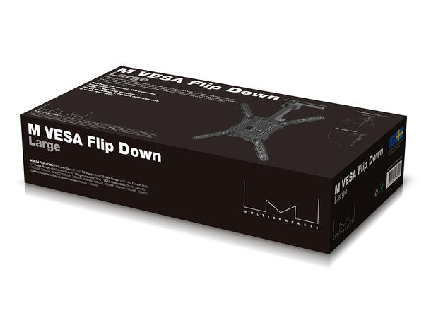 Multibrackets VESA Flip Down Large Black 