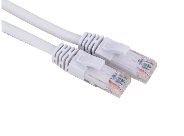 LinkIT U/UTP Patch Cat6a white 0.5m AWG 24 | LSZH | Snagless 