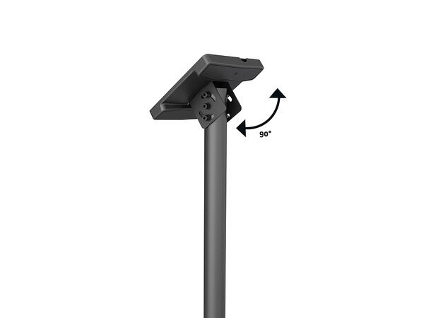 M Ceilingmount Pro CCTV MBC2X1U Black | 200x200 | 30Kg | 58-155cm 