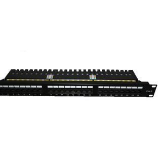 LinkIT Patchpanel 19&quot; Cat.6 UTP 24 port LSA Mounting Strip | Cable Management