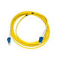 LinkIT fiber patch OS2 LC/LC 5m Duplex | SM | LSZH | Yellow