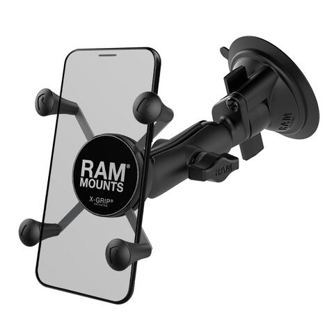 Rammount X-Grip holder med sugekopp For mobiltelefoner / iPhone