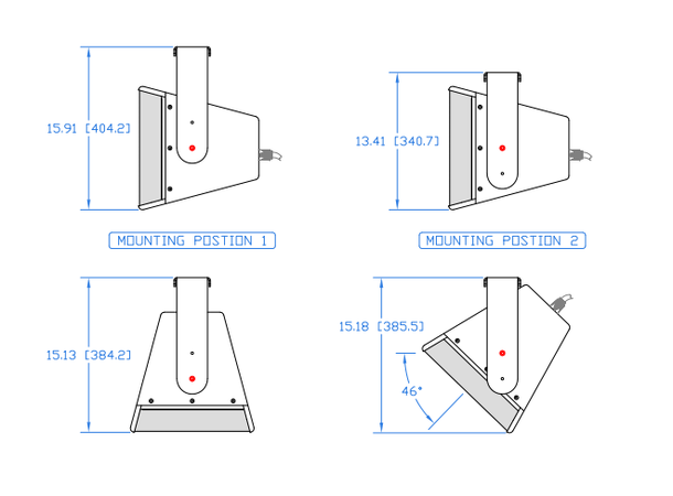 Fulcrum Acoustics YK-CX8 Mounting bracket CX8x series 