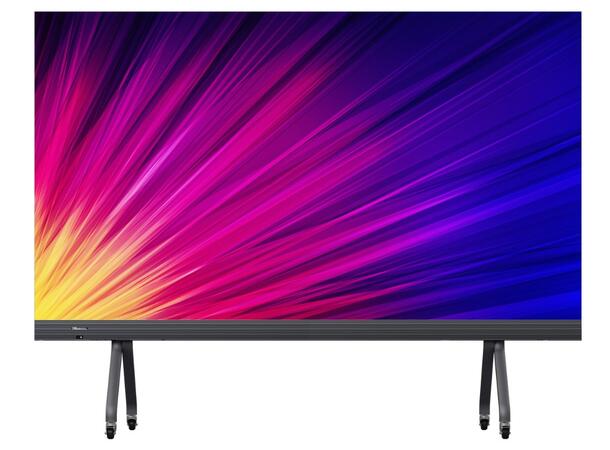 Hisense 163" LED all-in-one, Wallmonted 500nits, Android 9.0 