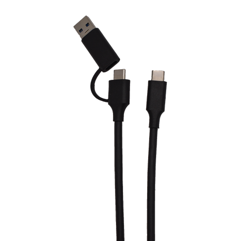Stoltzen REBEL USB Type C till A/C USB3.2 2x2 20Gbps, 100W, USB-A 10Gbps