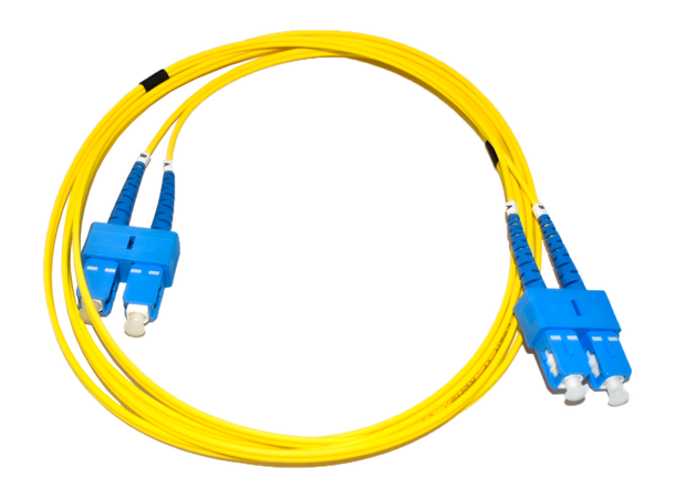 LinkIT fiber patch OS2 SC/SC 1m Duplex | SM | LSZH | Yellow 