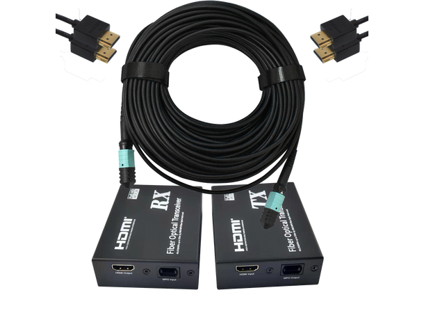 Stoltzen MPO Single Extender Kit 30 m 1x HDMI 2.0 4K60 18Gbps 