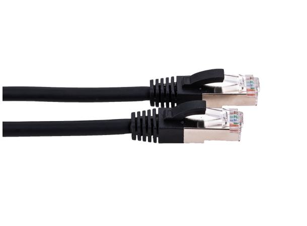 LinkIT S/FTP Patch Cat6a black 20m AWG 26/7 | LSZH | Snagless 