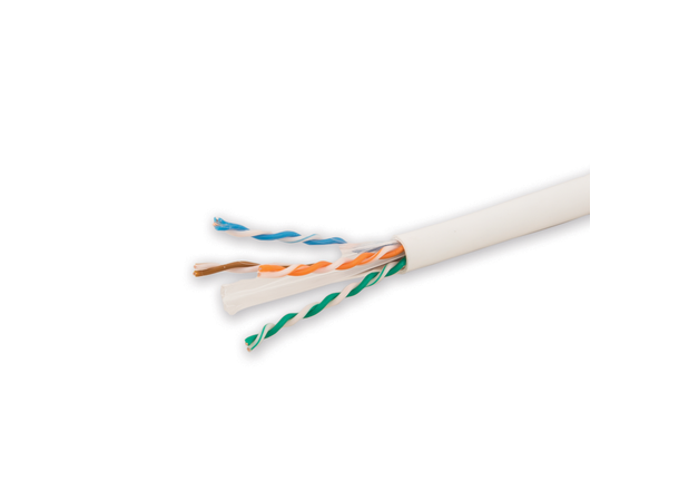 LinkIT Cat.6 U/UTP LSZH white 305m Installation cable | AWG 23/1 | 250Mhz 